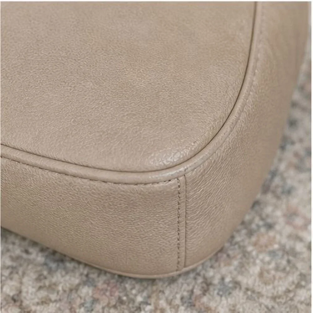 Ivory Vegan Leather Bag